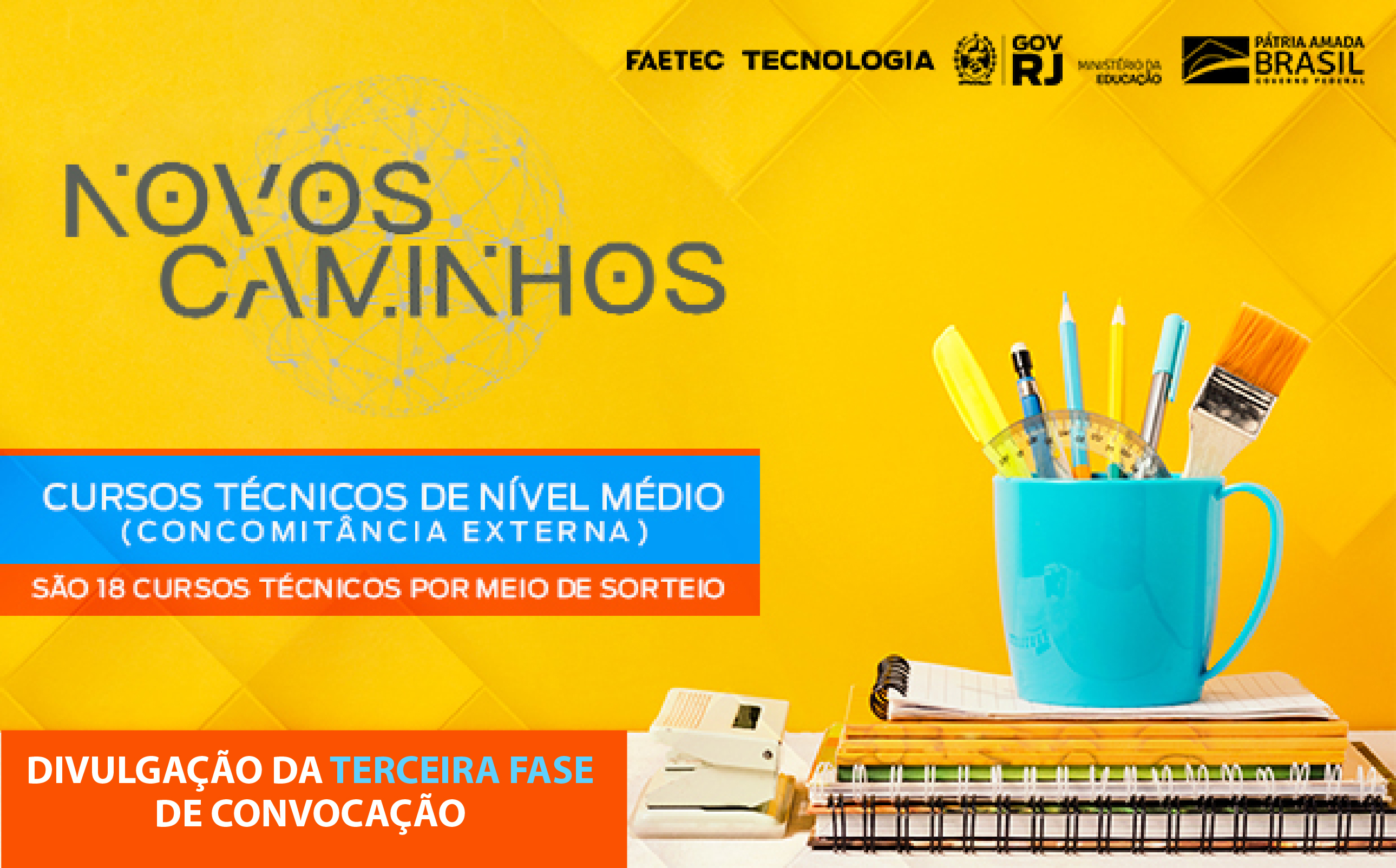 PROGRAMA NOVOS CAMINHOS (ANTIGO PRONATEC) - ALUNOS